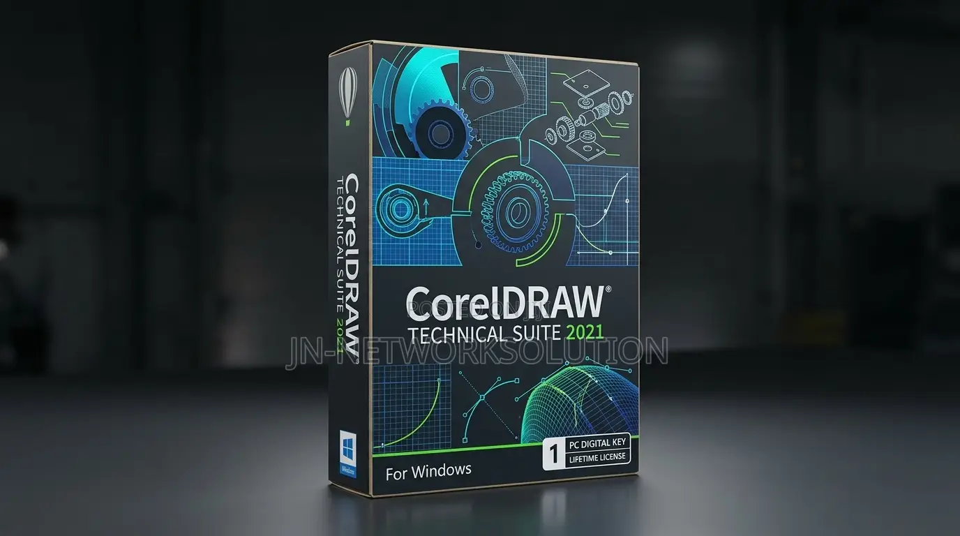 CorelDRAW Technical Suite 2021 for Windows for 1pc Digital Key Lifetme