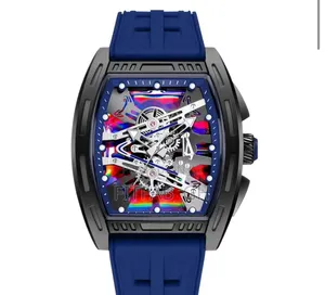 Open-Dial Skeleton Watch