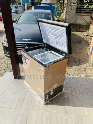 Amazing  Nasco 150 LTRS Chest Freezer (NAS-200FL-G)single Door Gold