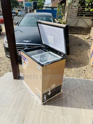 Amazing  Nasco 150 LTRS Chest Freezer (NAS-200FL-G)single Door Gold