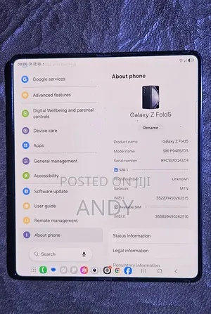 Samsung Galaxy Z Fold 5 512 GB Black