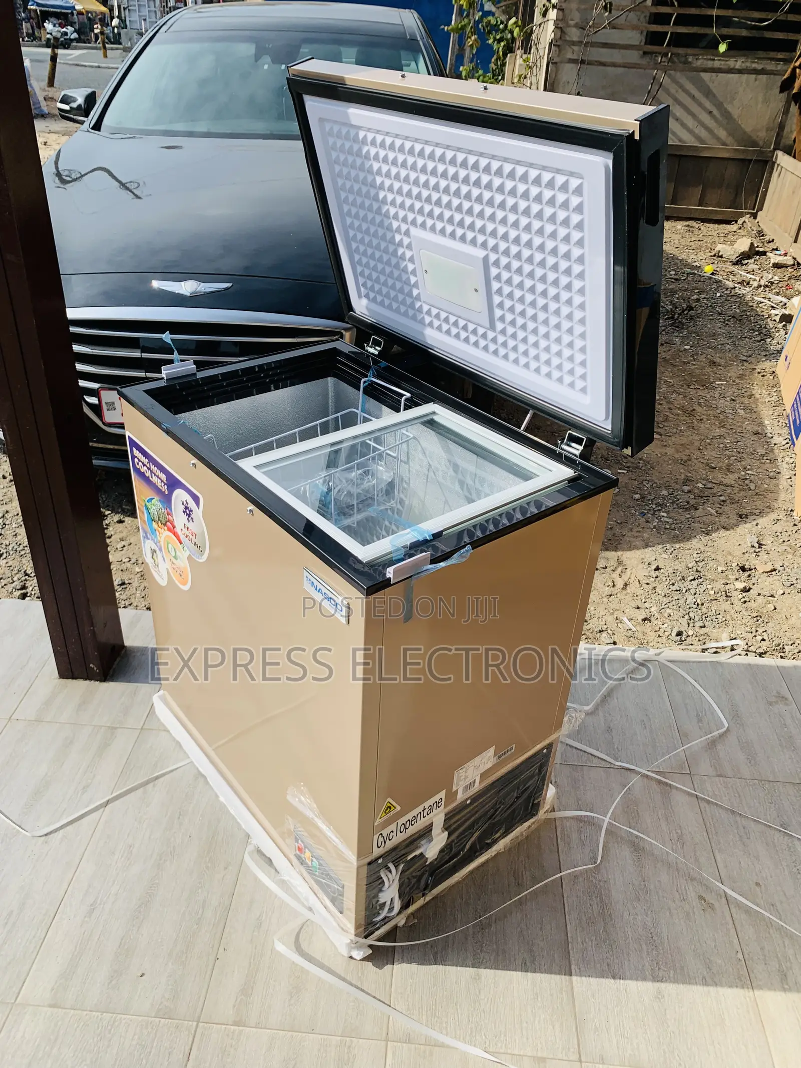 Shop the New Nasco 150 LTRS Chest Freezer (NAS-200FL-G)single Door