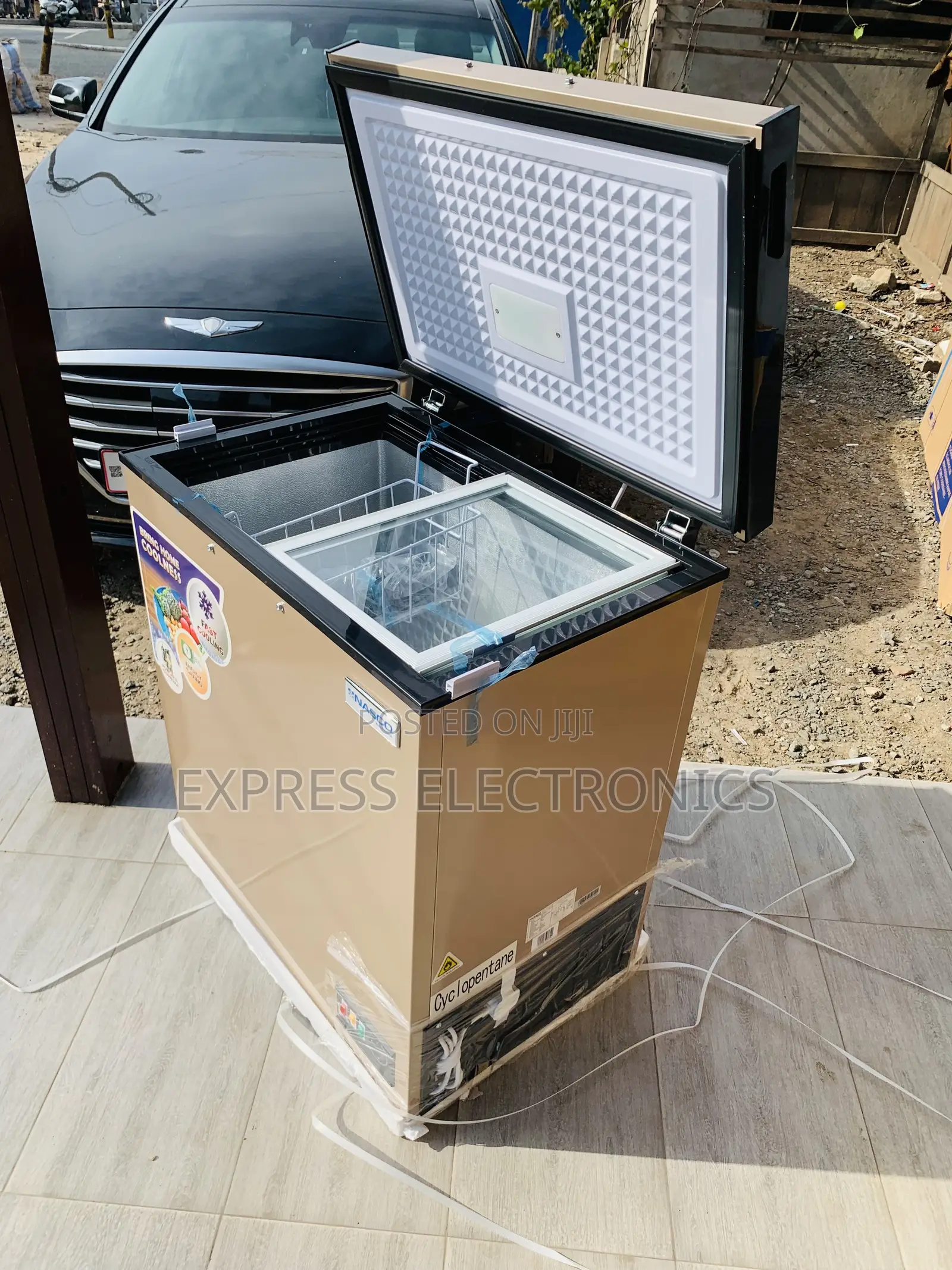 Shop the New Nasco 150 LTRS Chest Freezer (NAS-200FL-G)single Door