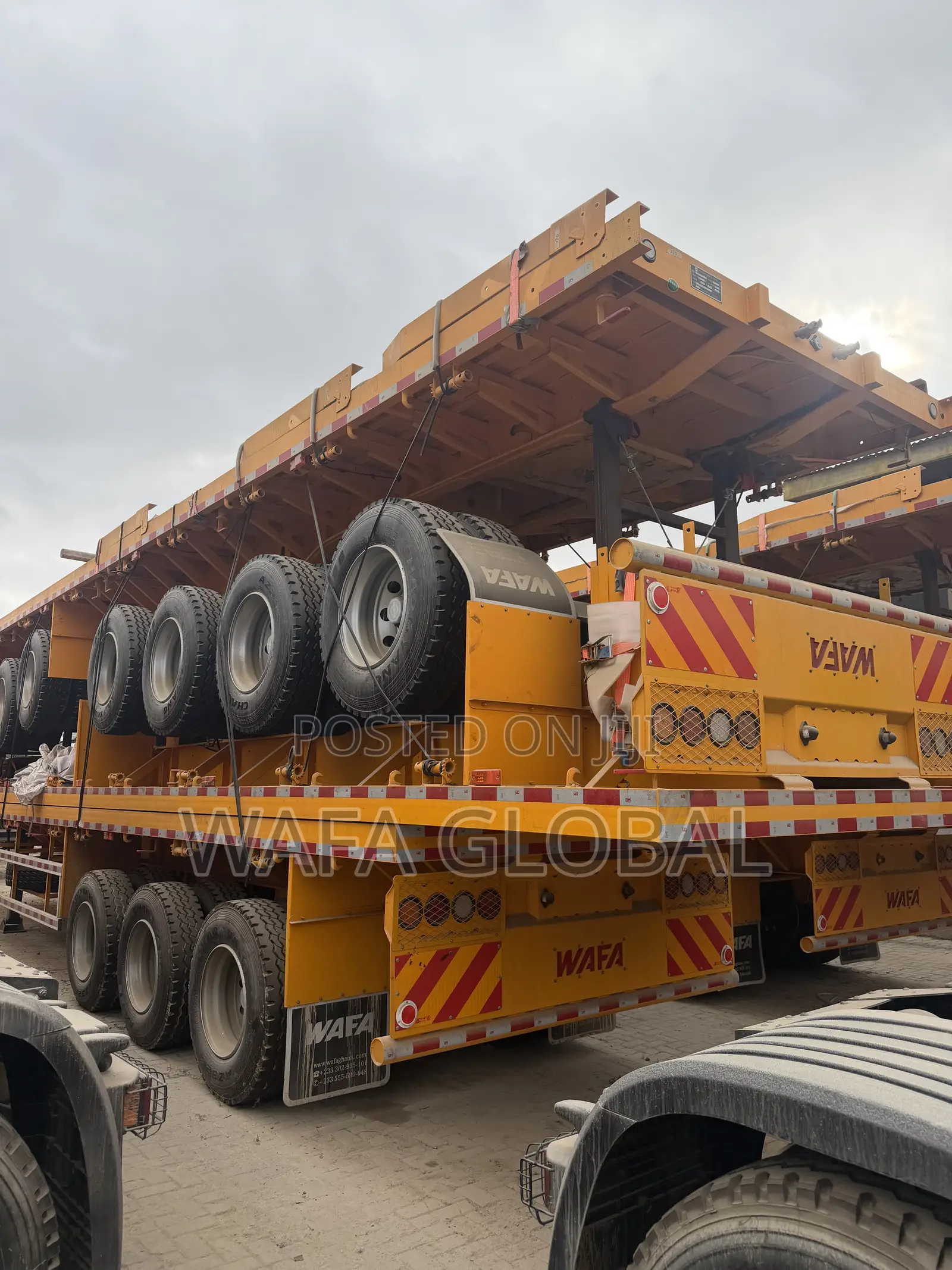 Flatbed 4 Axles