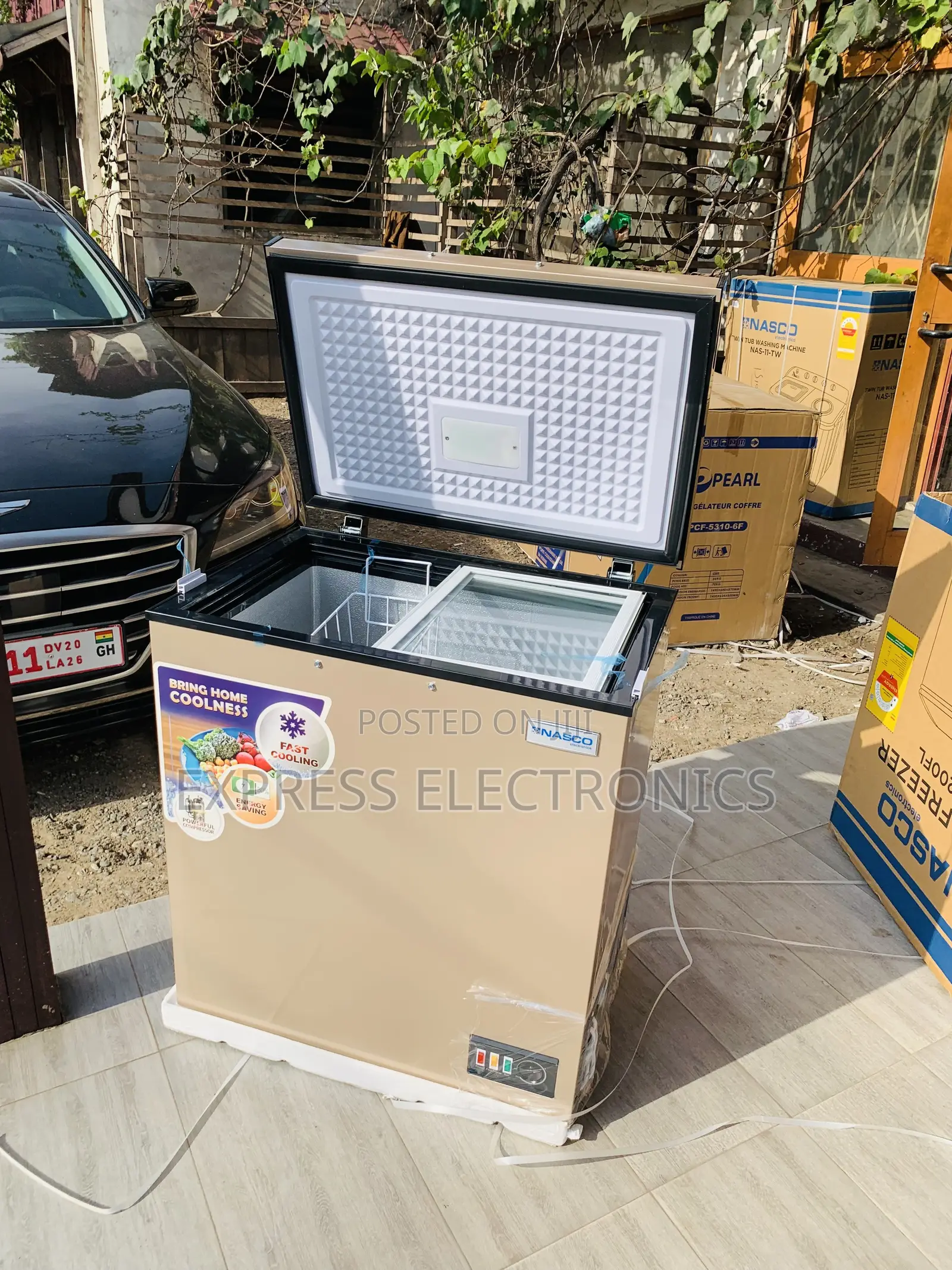 Quality Yet Affordable Nasco 150 LTRS Chest Freezer (NAS-200FL-G)