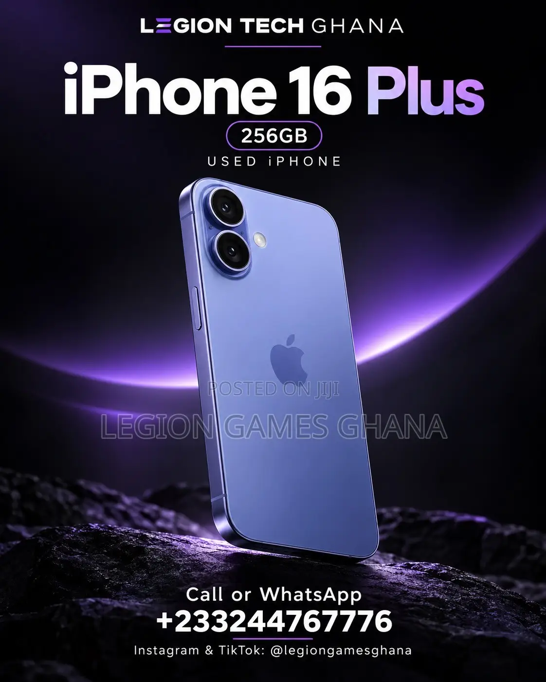 Apple iPhone 16 Plus 256 GB Blue