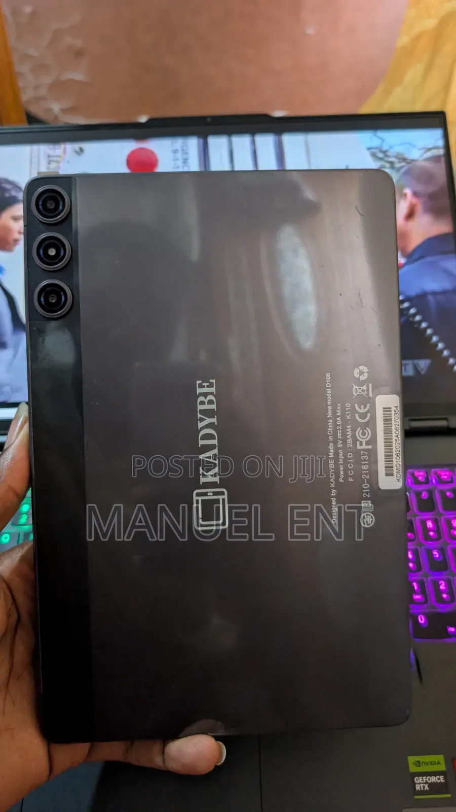 New Tablet 128 GB Black
