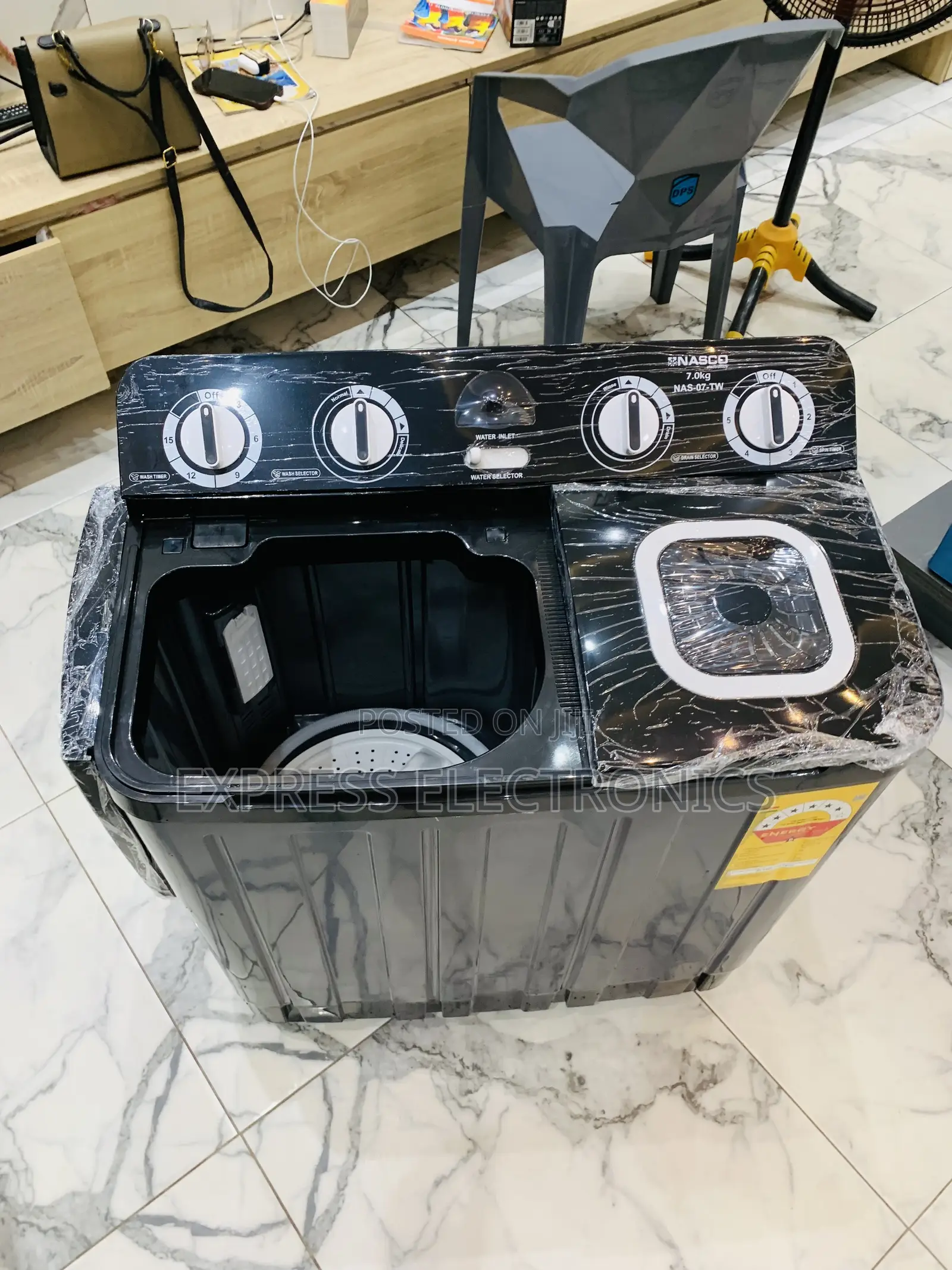Durable Materials Nasco 7kg Topload Twintub Semi Auto WM
