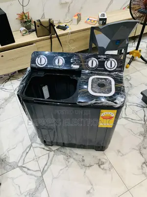 Highly Recommended Nasco Black 7kg Topload Twintub