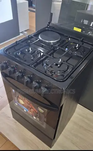 Midea 60cm by 60cm 4 Burner 1electric Hot Plate 3 Gas 20tms4q082-B