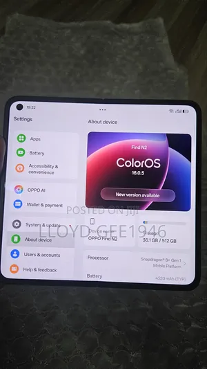 Oppo Find N2 512 GB Green