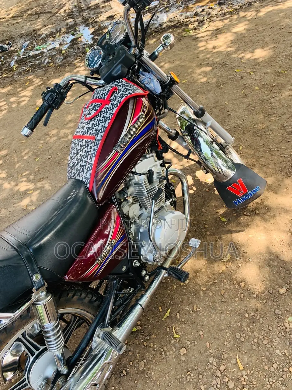 New Haojue HJ125-8K 2026 Red