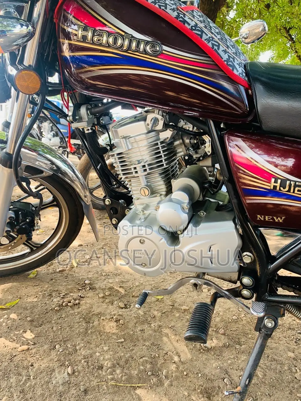 New Haojue HJ125-8K 2026 Red