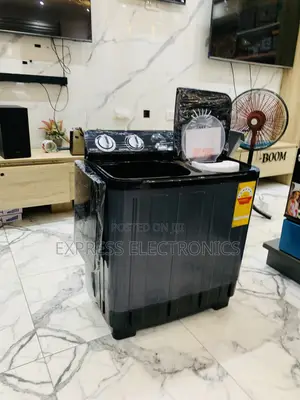 Authentic Sleek Black Semi Automatic Nasco 7kg Topload