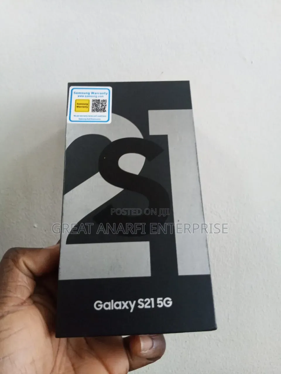New Samsung Galaxy S21 5G 128 GB Black