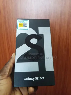 New Samsung Galaxy S21 5G 128 GB Black