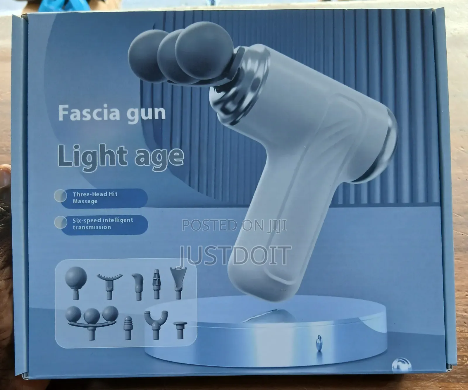 Three Head Fascia Massage Gun