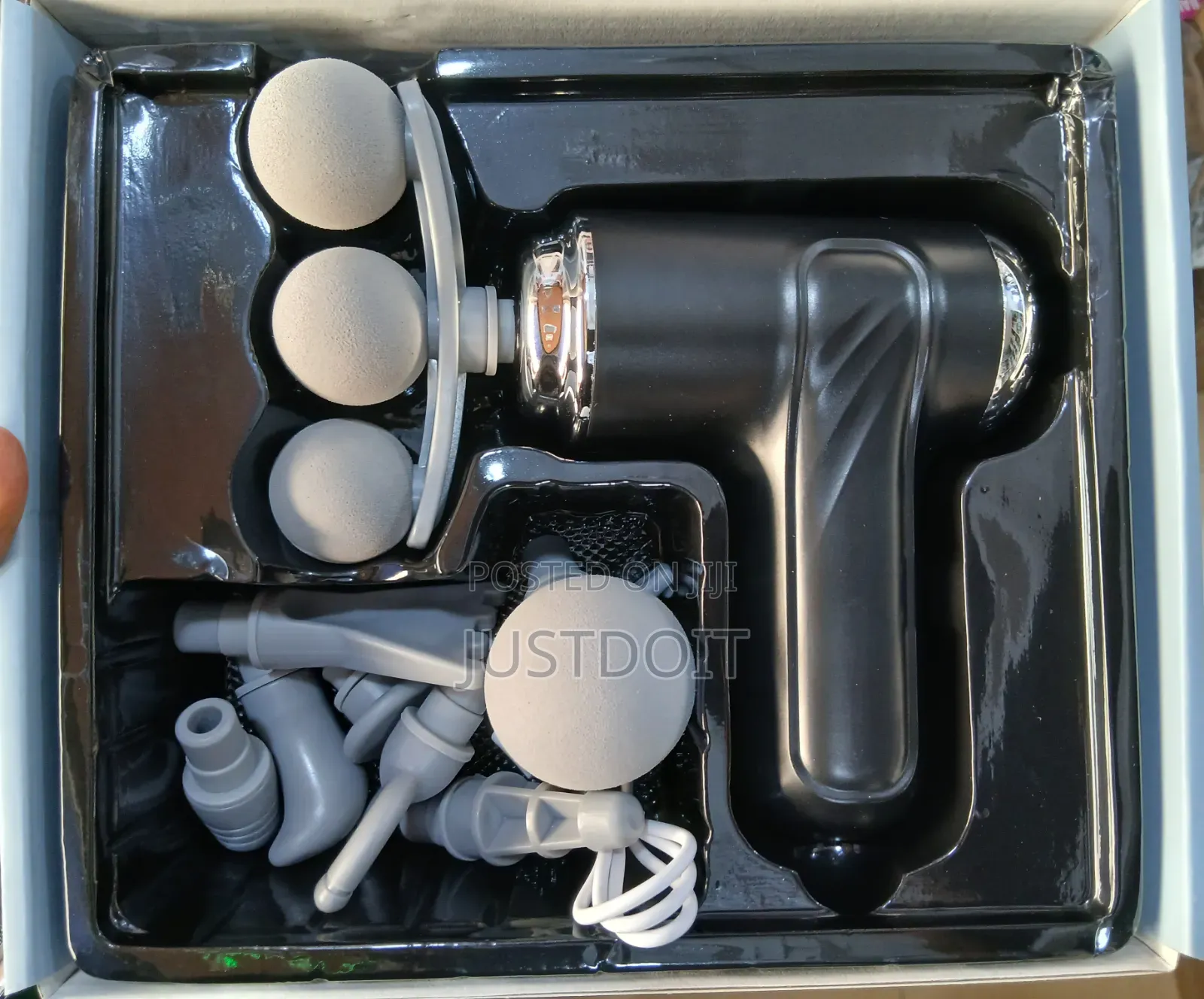Three Head Fascia Massage Gun