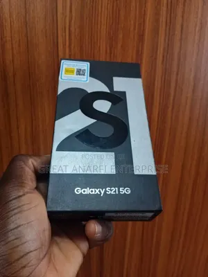 New Samsung Galaxy S21 5G 256 GB Black