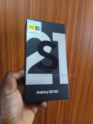 New Samsung Galaxy S21 5G 256 GB Black