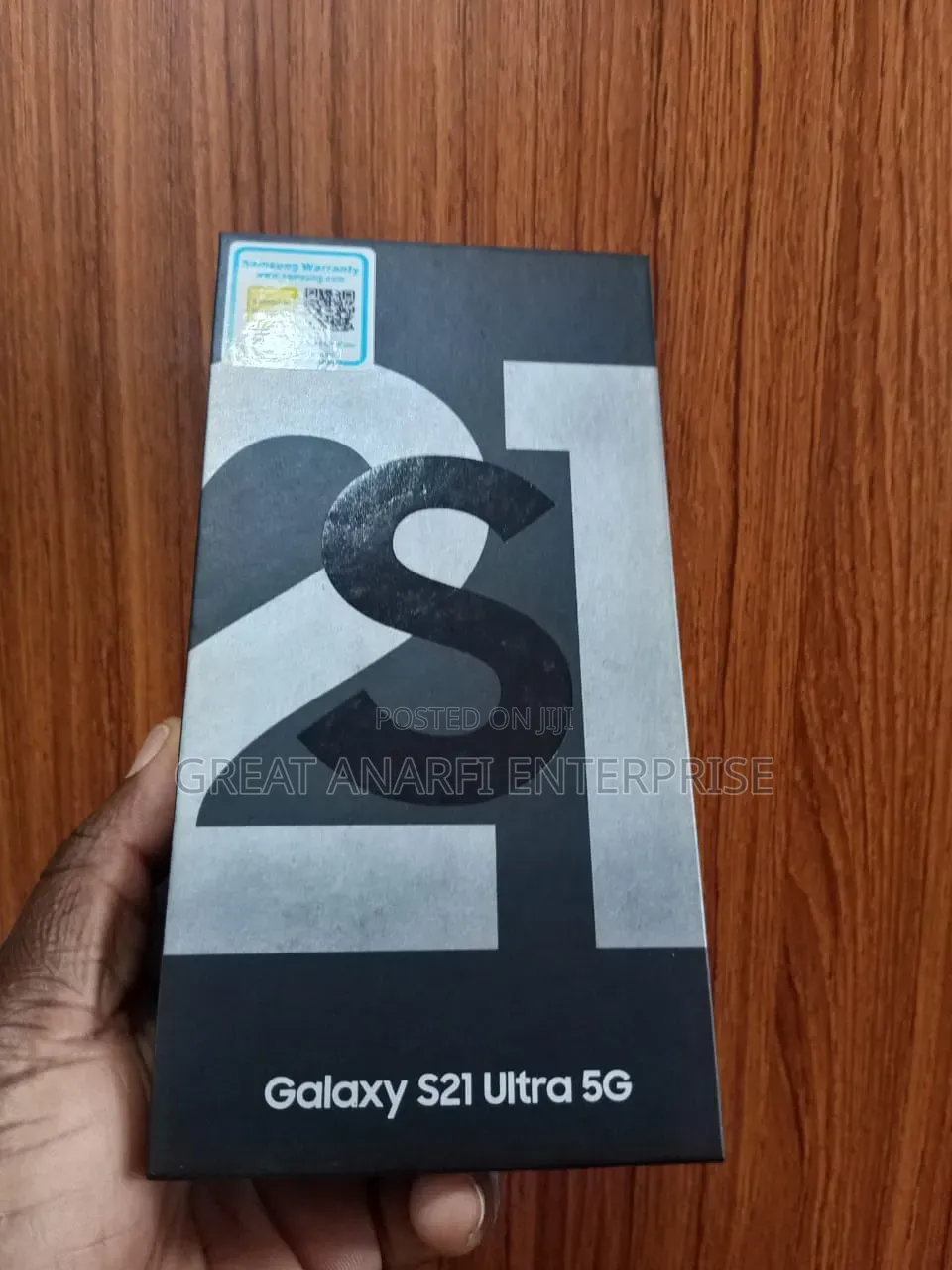New Samsung Galaxy S21 Ultra 5G 256 GB Black