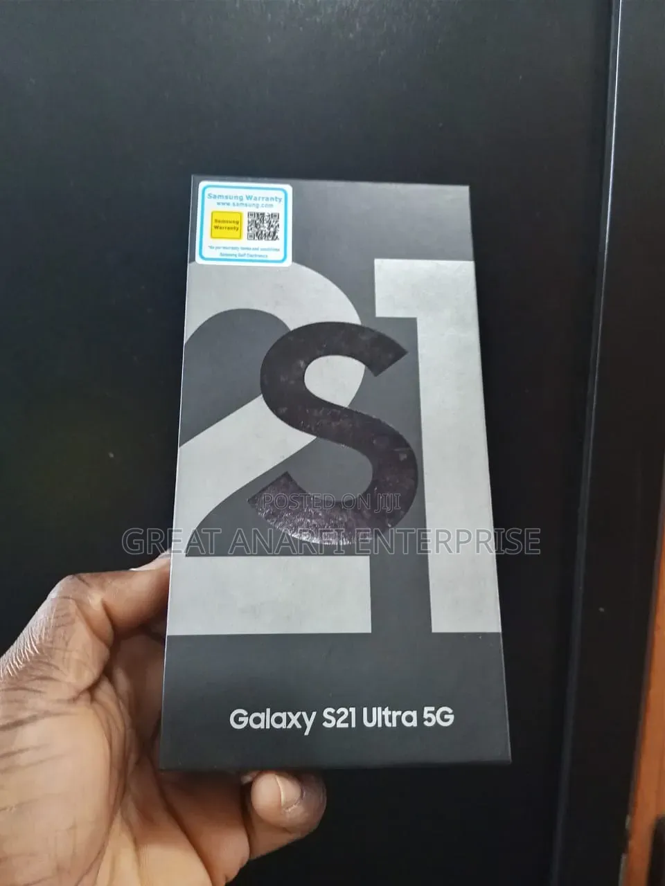 New Samsung Galaxy S21 Ultra 5G 256 GB Black