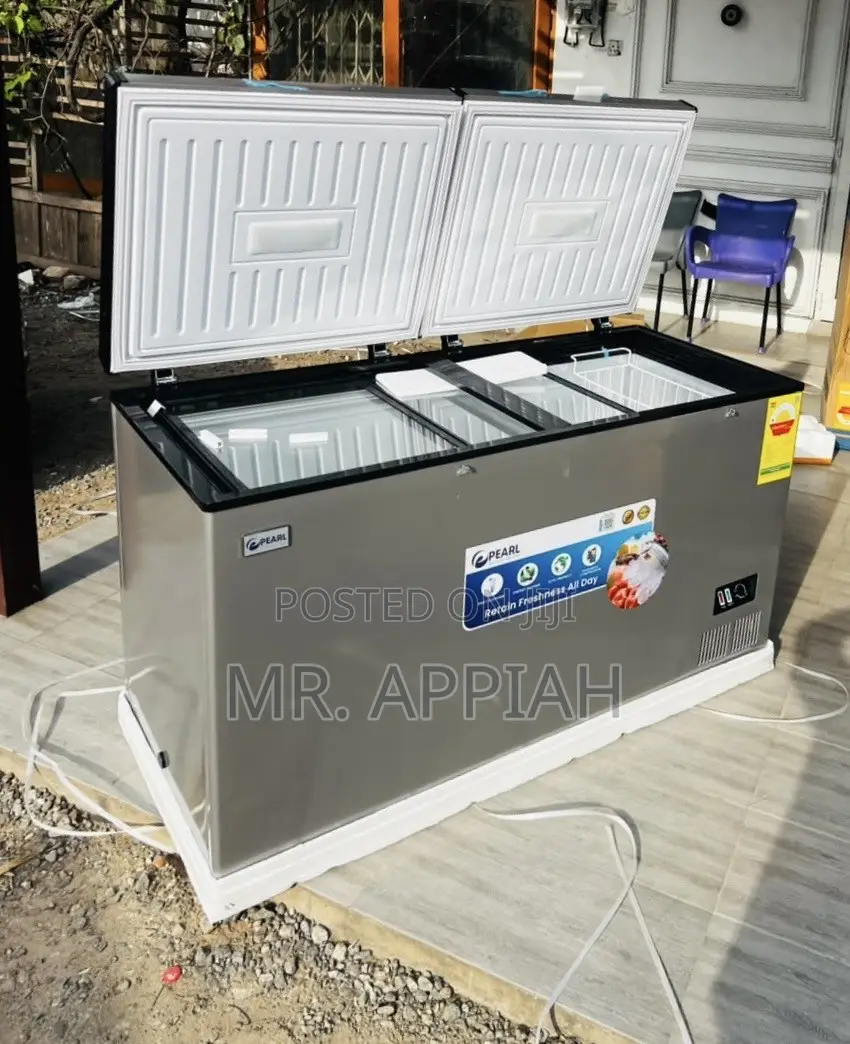 New Classic Pearl Double Door Freezer(PCF-5310-6f)418l