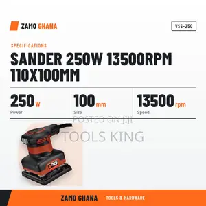 Sander 250W 13500Rpm 110X100Mm - VSS-250