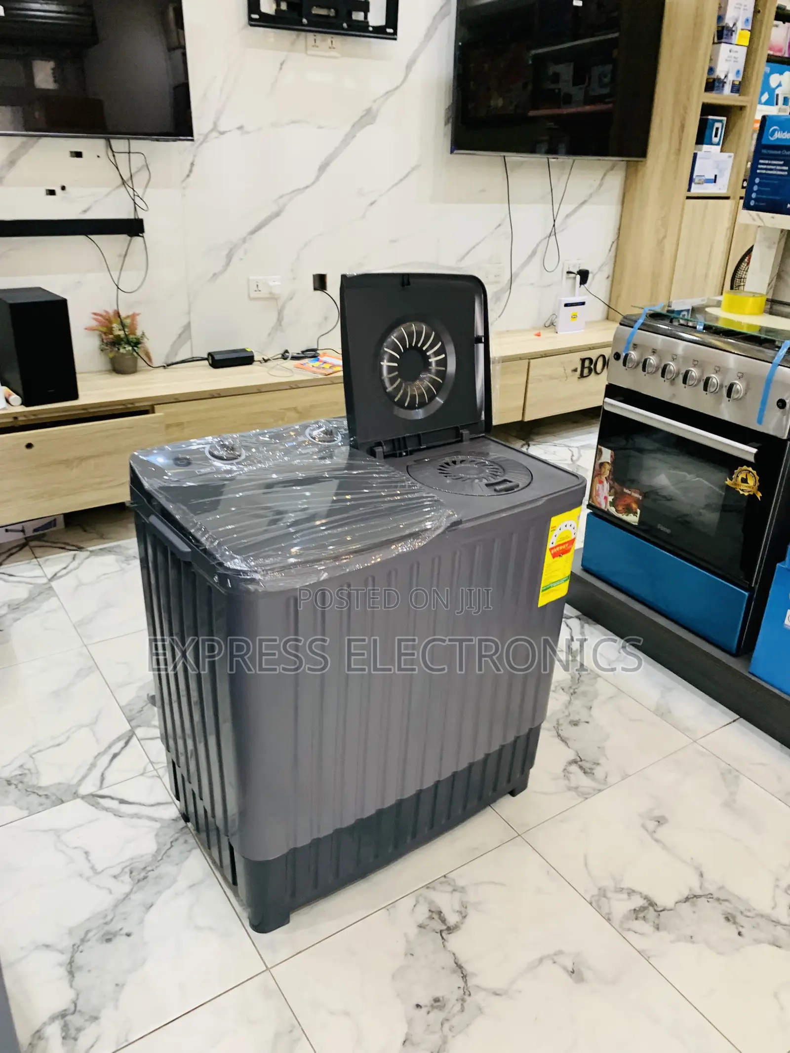 Call and Order Black 11kg Topload Twintub Nasco