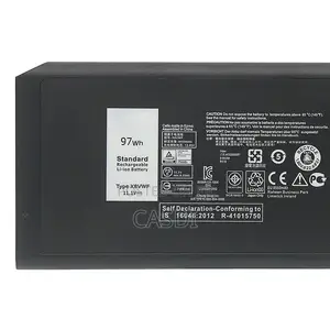 X8vwf DKNKD Notebook Battery Dell Latitude E5404 E7404 Cj2k1