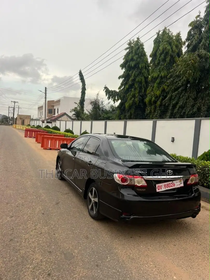 Toyota Corolla S 4dr Sedan (1.8L 4cyl 4A) 2011 Black