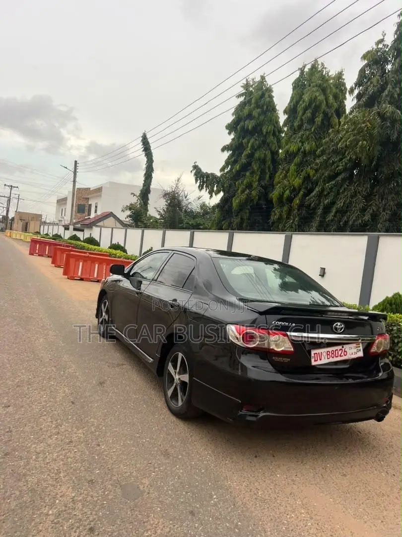 Toyota Corolla S 4dr Sedan (1.8L 4cyl 4A) 2011 Black