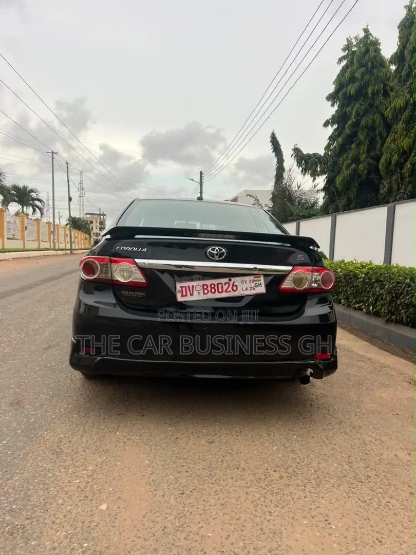 Toyota Corolla S 4dr Sedan (1.8L 4cyl 4A) 2011 Black