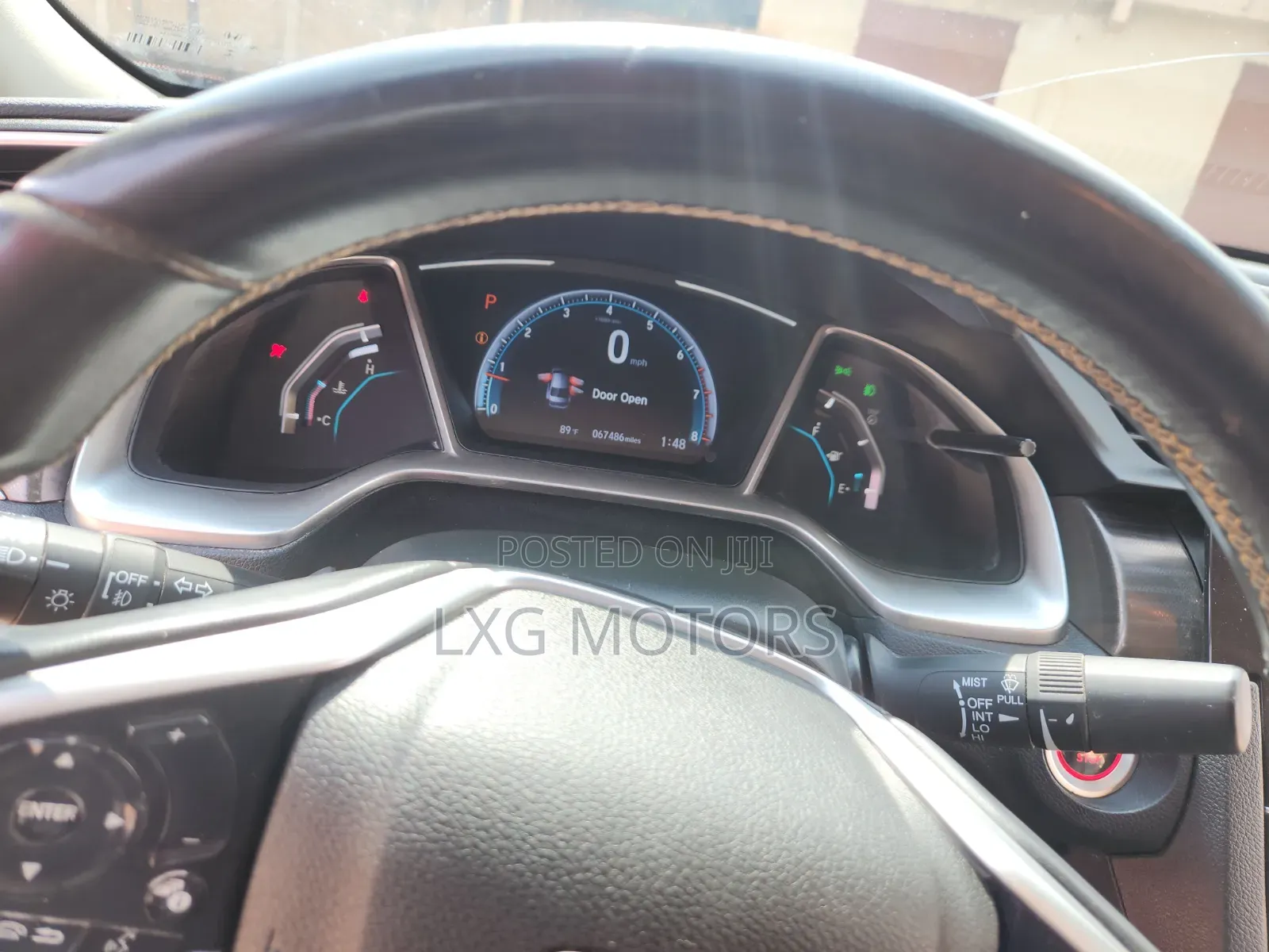Honda Civic EX-L Sedan 2019 Burgundy