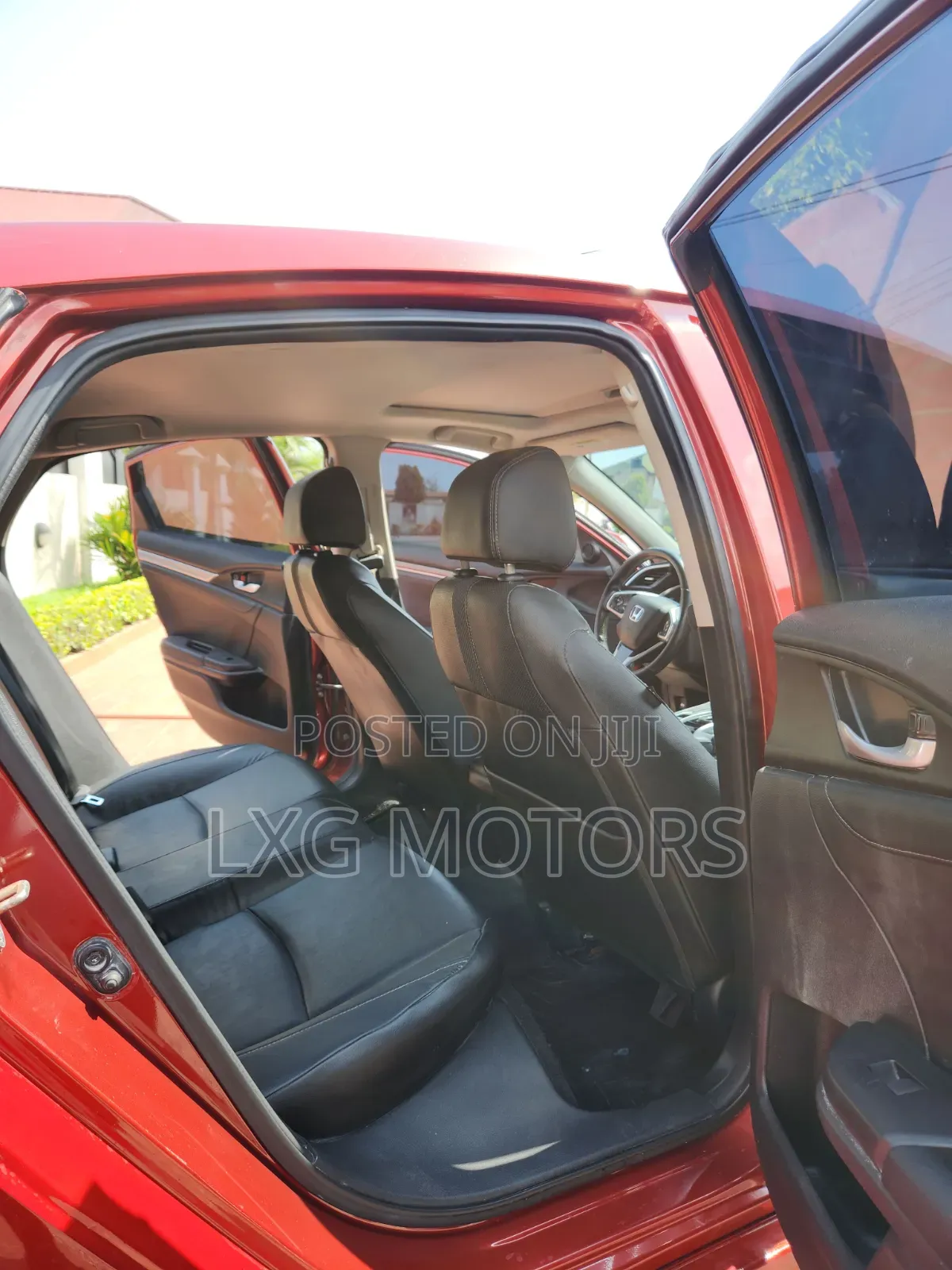 Honda Civic EX-L Sedan 2019 Burgundy