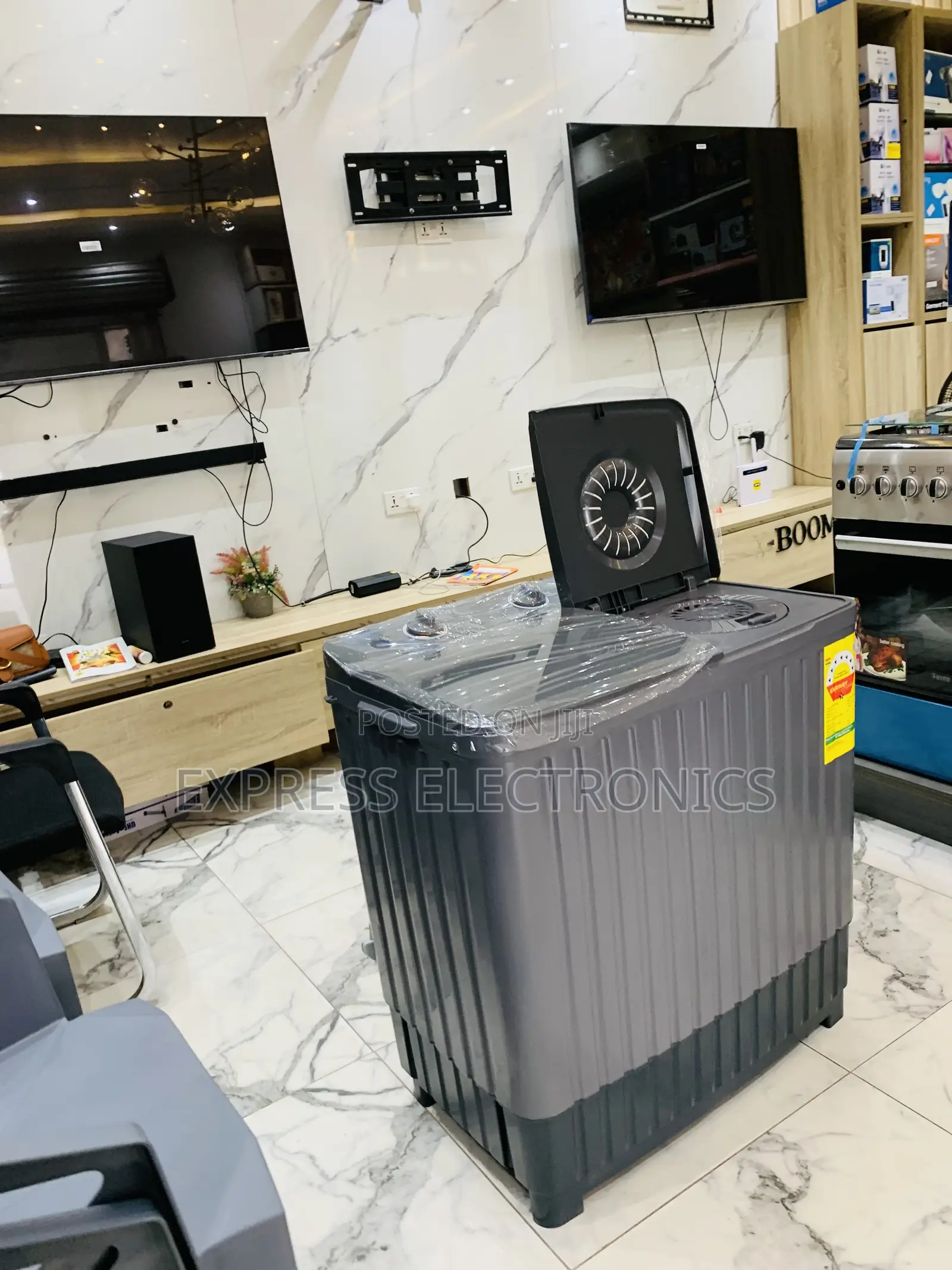 Authentic New 11kg Topload Twintub Semi Automatic Black