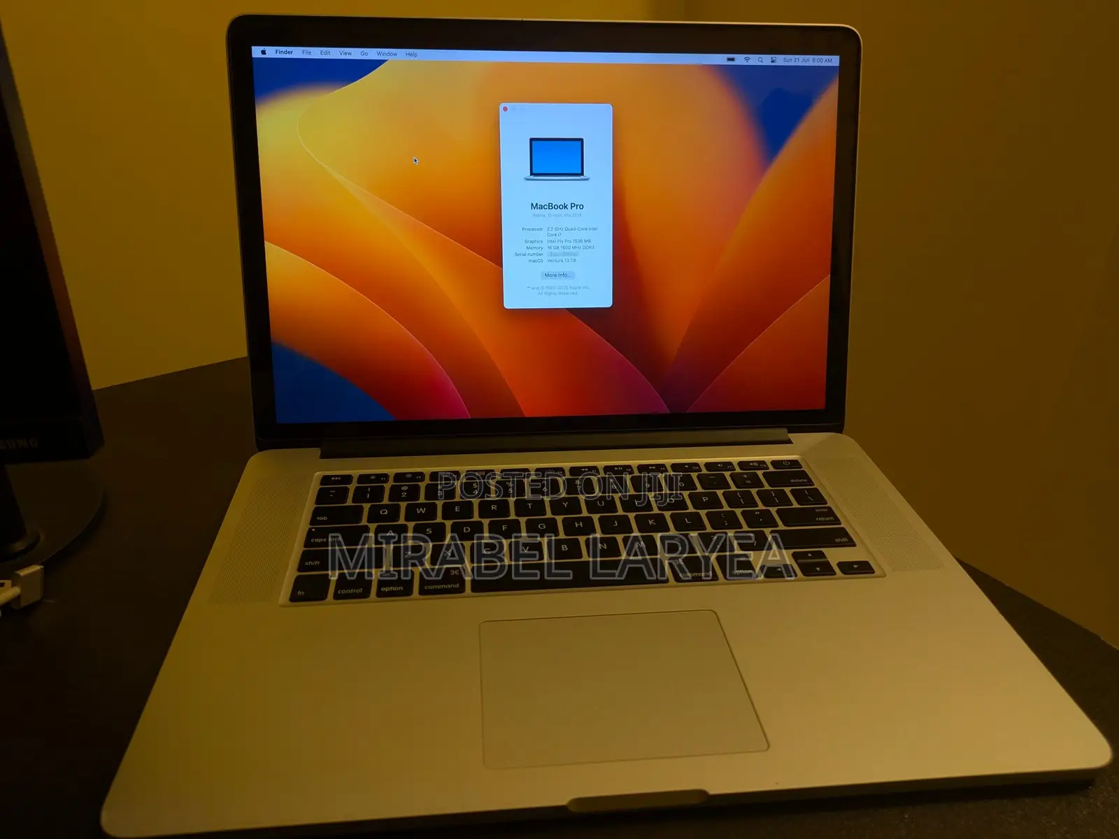 Laptop Apple MacBook 2014 8GB Intel Core i7 SSD 128GB