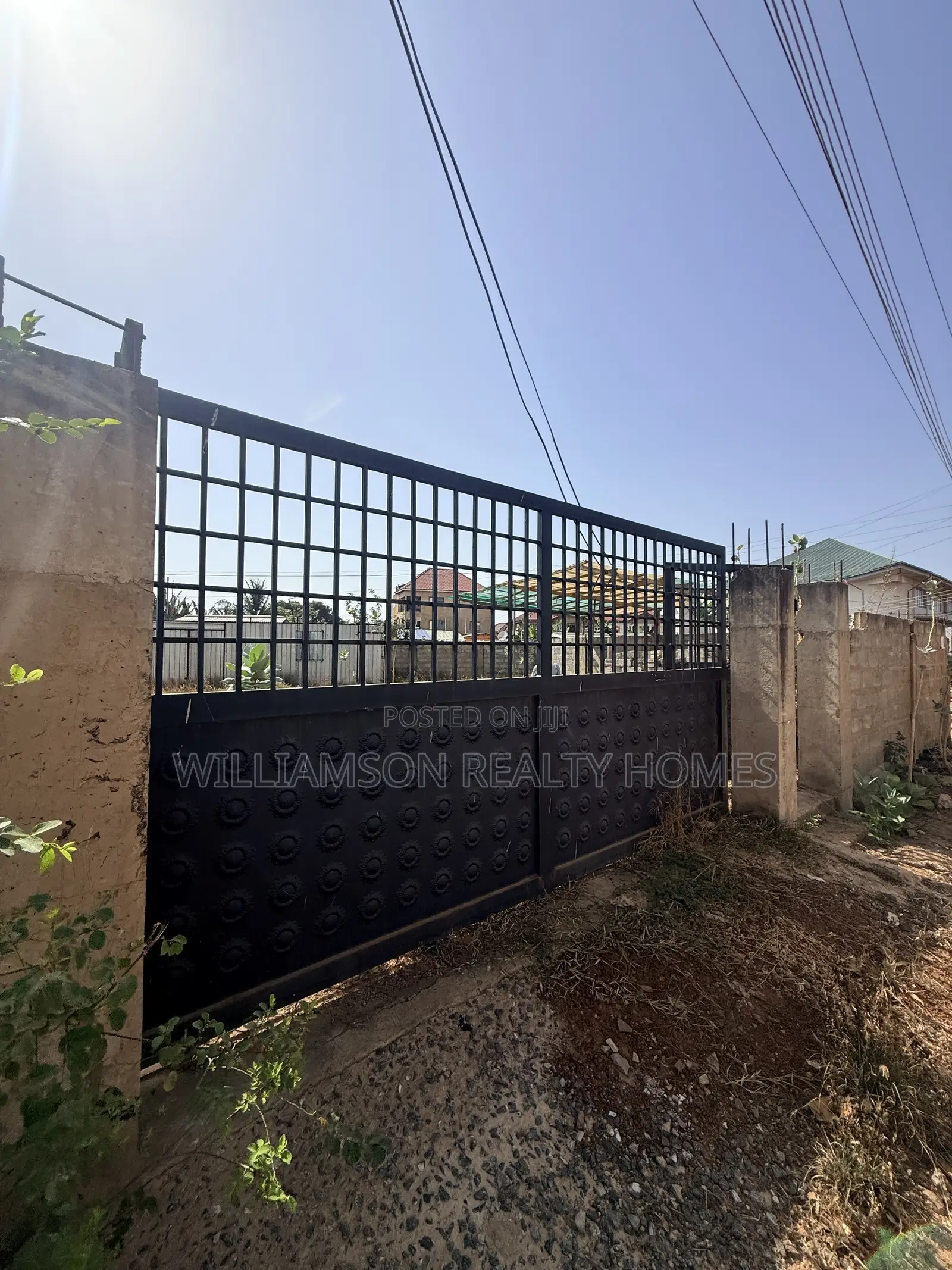 Documented Road Side, Walled & Gated Full Plot of Land 4sale,spintex