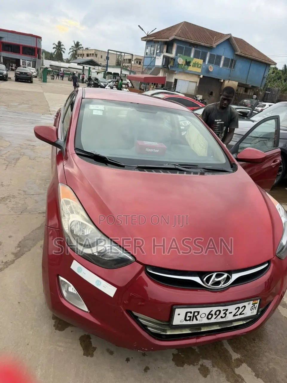 Hyundai Elantra 2013 Red