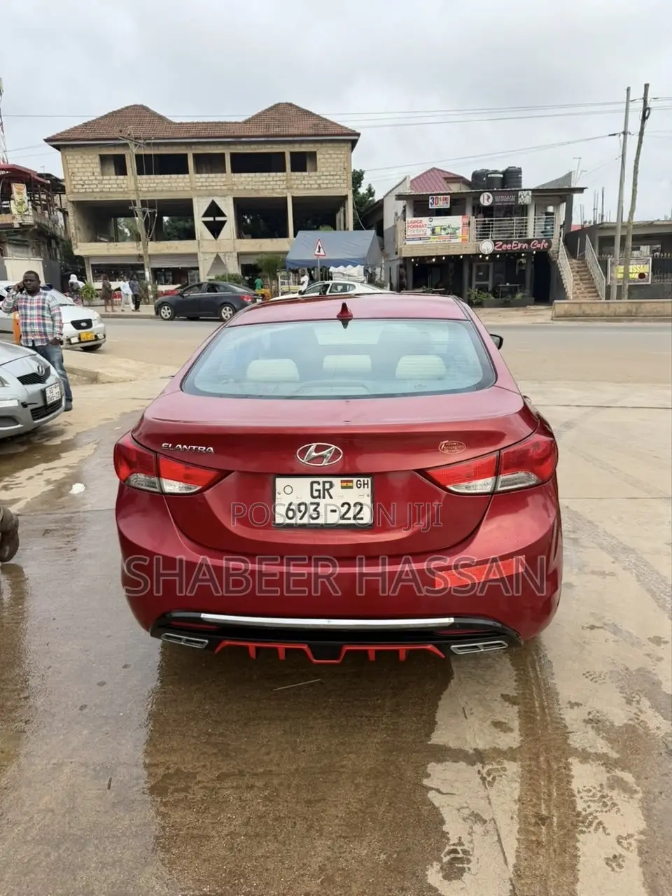 Hyundai Elantra 2013 Red