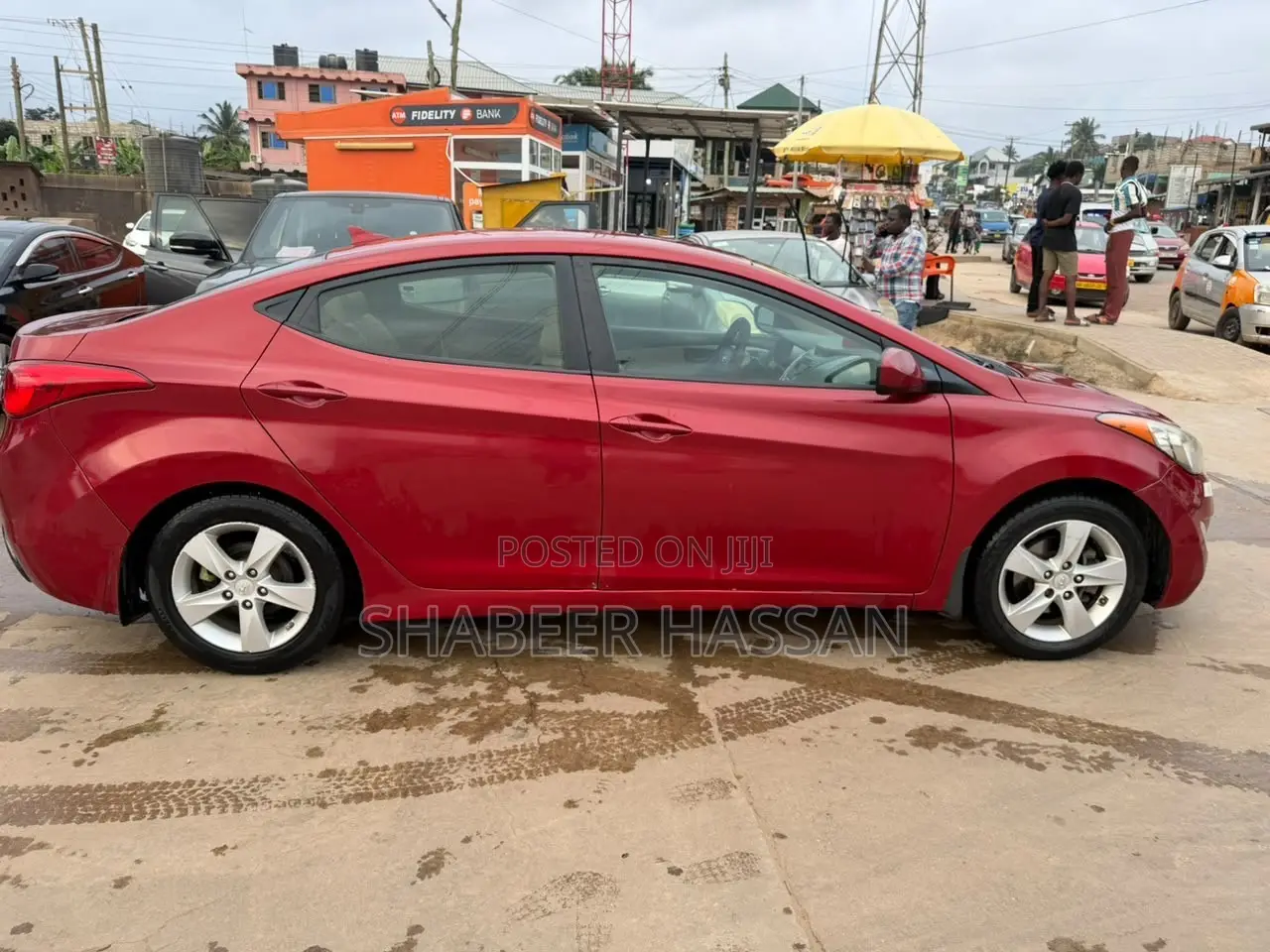 Hyundai Elantra 2013 Red