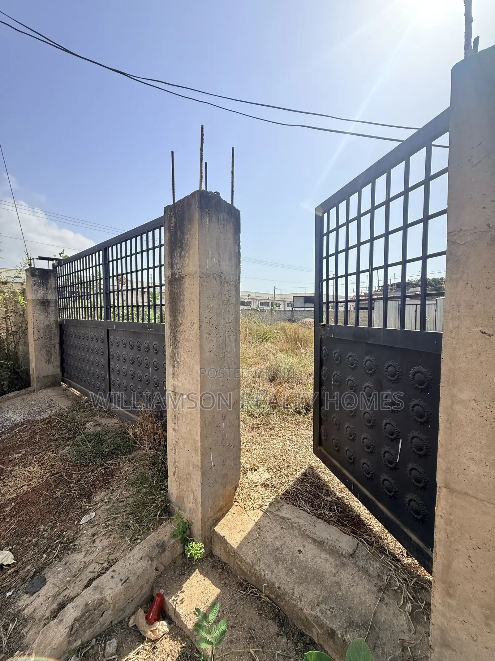 Documented Road Side, Walled & Gated Full Plot of Land 4sale,spintex
