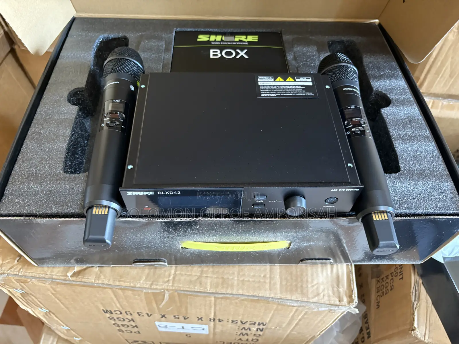 Shure SLX-D 2 In1Digital Wireless Microphone System