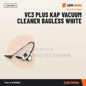 Vc3 Plus Kap Vacuum Cleaner Bagless White - 1.198-050.0