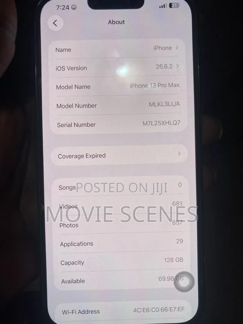 Apple iPhone 13 Pro Max 128 GB Gray