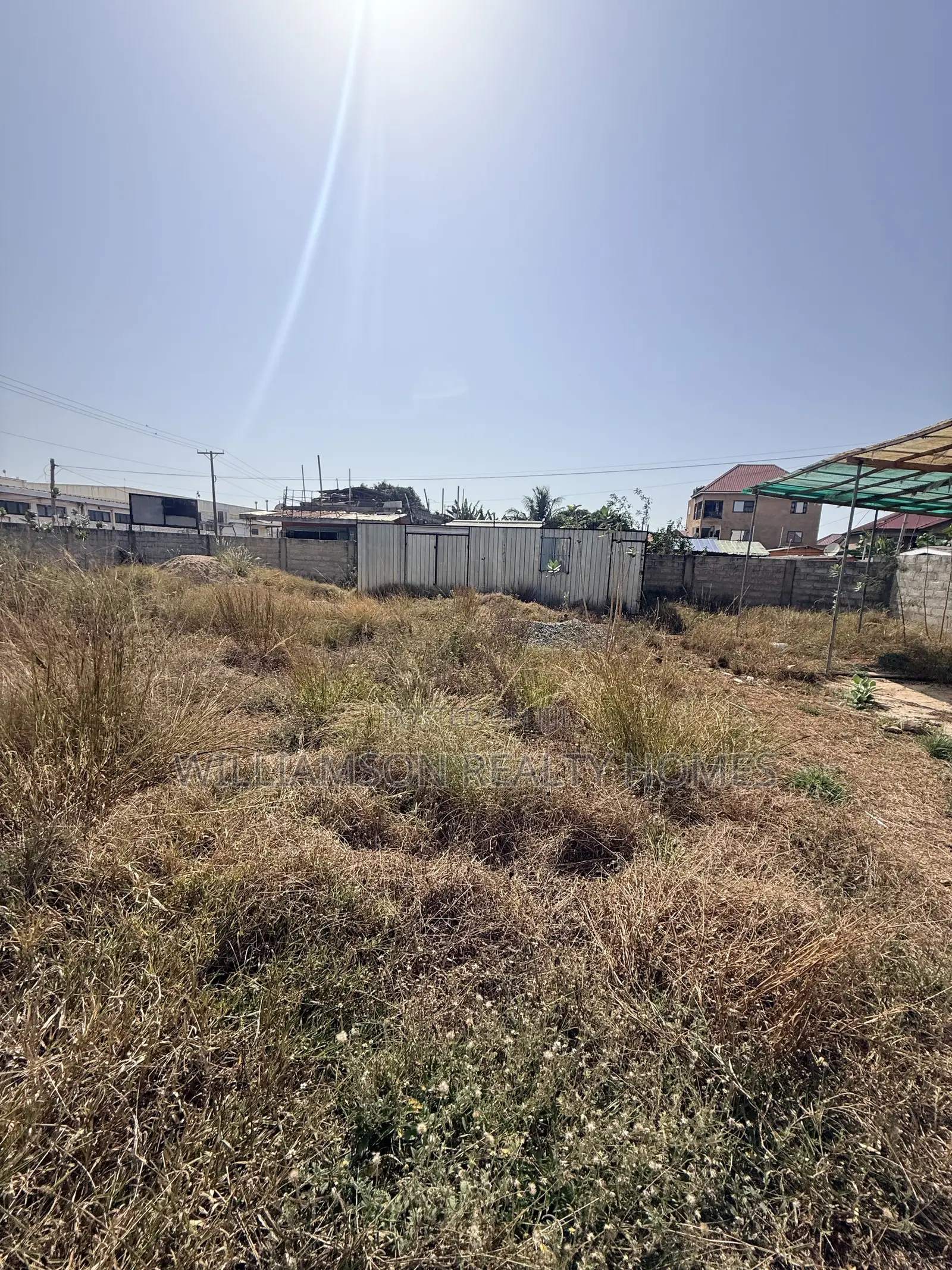 Documented Road Side, Walled & Gated Full Plot of Land 4sale,spintex