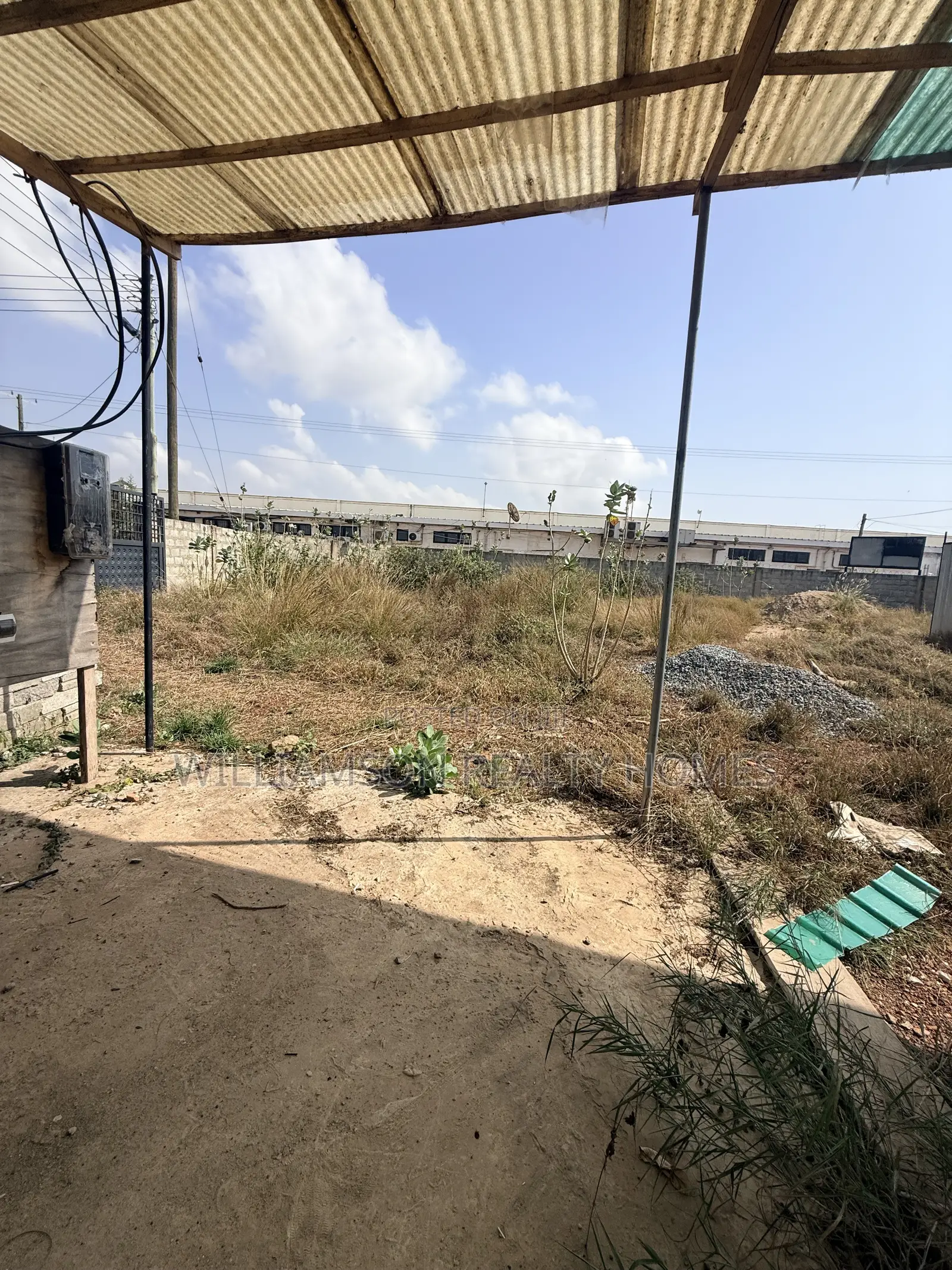Documented Road Side, Walled & Gated Full Plot of Land 4sale,spintex