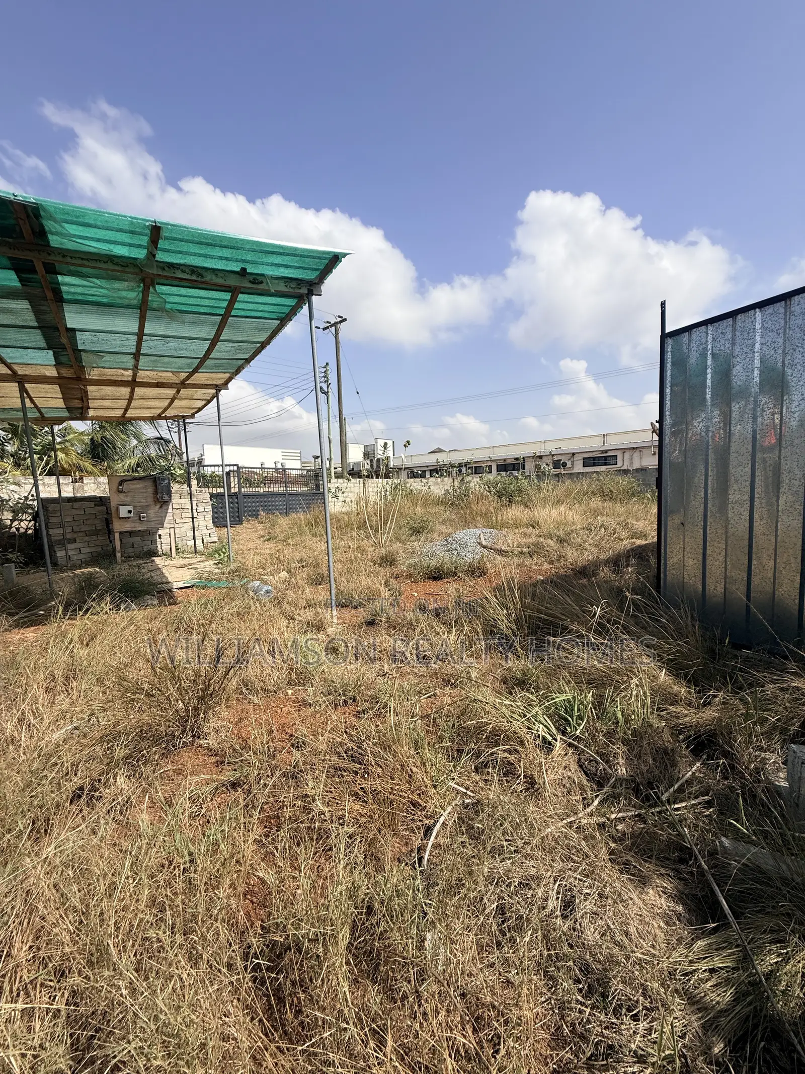 Documented Road Side, Walled & Gated Full Plot of Land 4sale,spintex