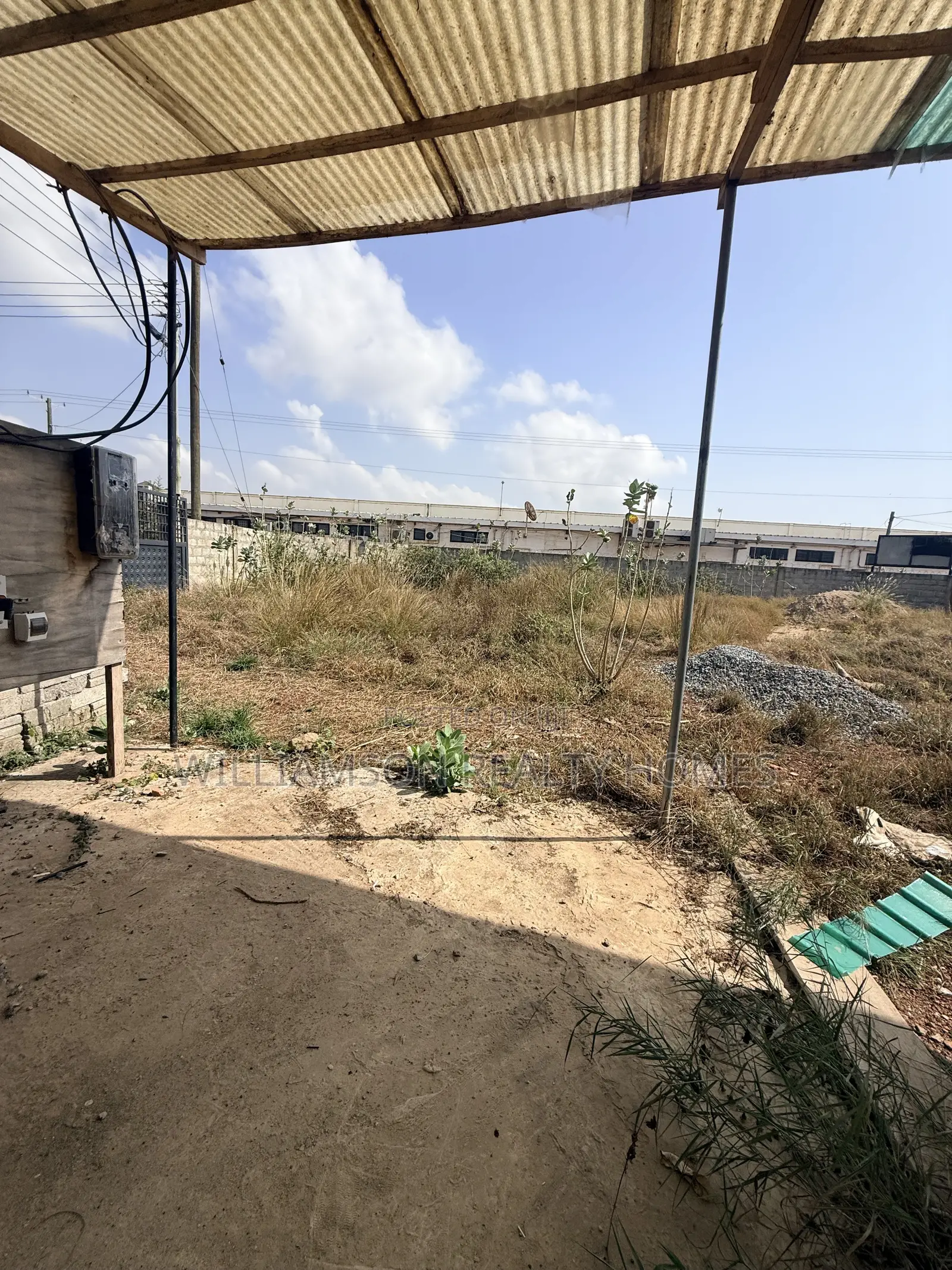 Documented Road Side, Walled & Gated Full Plot of Land 4sale,spintex