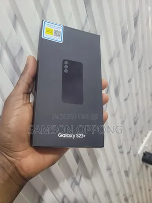 New Samsung Galaxy S23+ 256 GB Black